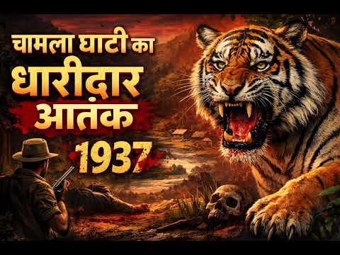 चामला घाटी का धारीदार आतंक(The Striped Terror of Chamala Valley ) |Kenneth Anderson | hindi |