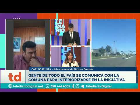 En todo el país se habla de Nicolás Bruzone, la localidad que promete regalar terrenos