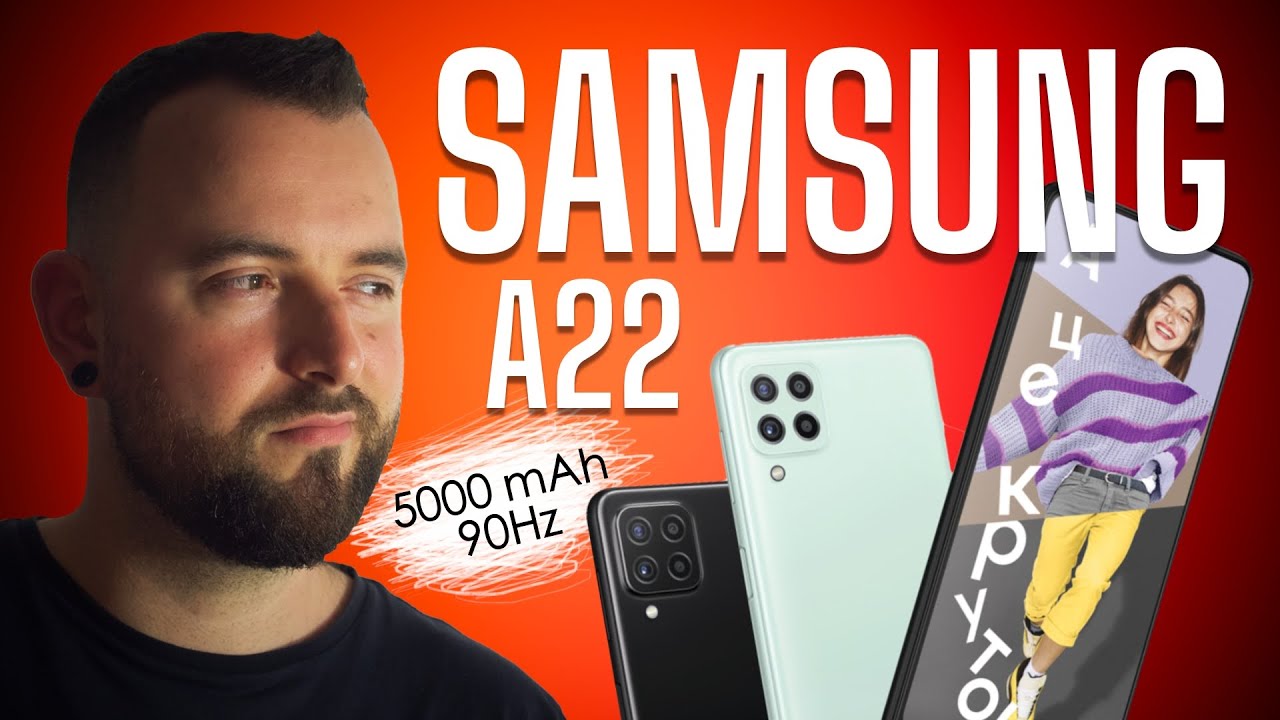 Samsung Galaxy A22 2021 A225F 4/128GB Black (SM-A225FZKGSEK) video preview