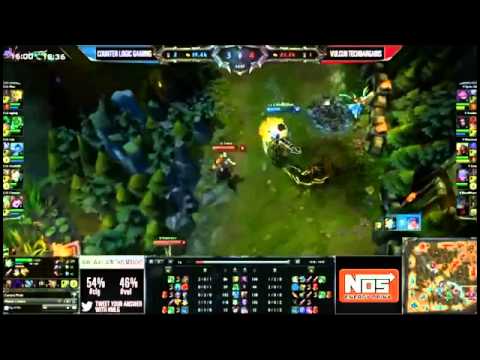 CLG Doublelift Tristana OP VS Vulcun Mancloud Zed Best Plays   NA LCS Summer W3D1 2013 MUST SEE