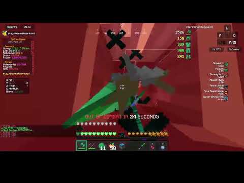 Minecraft Pika Op Factions 4 mins of someone running for there life