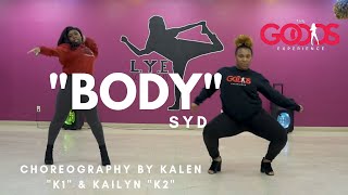 SYD  &quot;Body&quot; Choreography by K1 &amp; K2