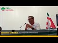 Lo Bianco alla conferenza stampa di Cgil Cisl Uil Torino del 10 settembre 2020