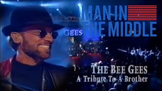 BEE GEES:  MAN IN THE MIDDLE  (LIVE - COMPARISON)