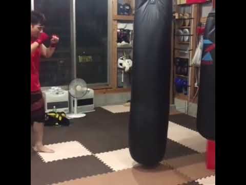 ローキックの打ち方　3種類その2　（打ち下ろし）