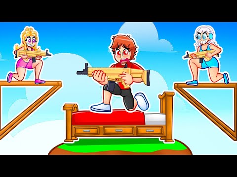 Techy Plays Fortnite Bed Wars With MY CRAZY FAN GIRLS...