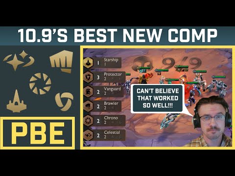 10.9's BEST NEW COMP "DUMPSTER COMP" - EVERY SYNERGY EVER LOL - TFT COMP GUIDE - PBE SET 3