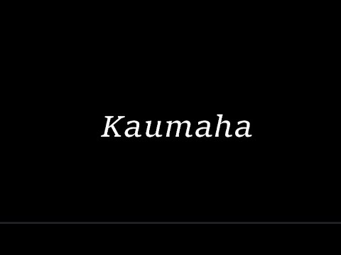 Kaumaha