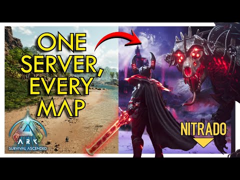 Play all the maps WITHOUT A CLUSTER! | Ark Survival Ascended