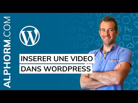 Tuto Wordpress Insérer une vidéo dans Wordpress