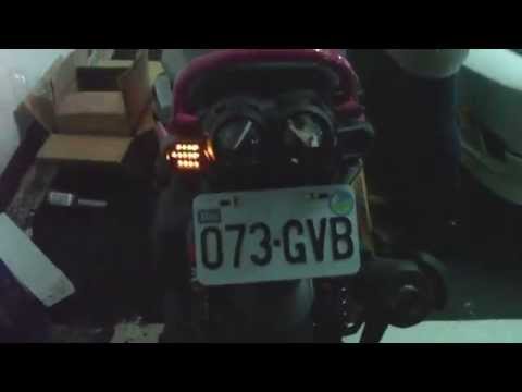 Z-125 BWS-125 - Rear flushmount LED indicators