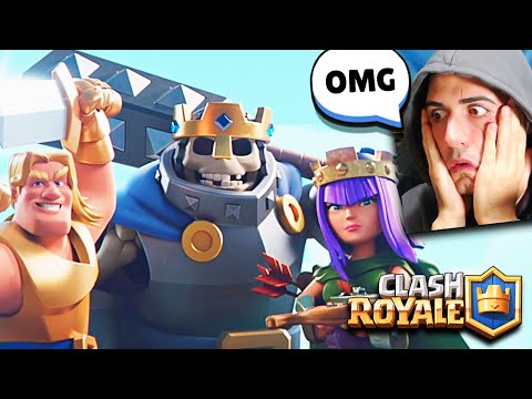 REAZIONE alle NUOVE CARTE CAMPIONI di CLASH ROYALE!