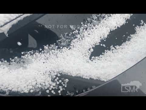 02-22-2022 Forest Ranch, CA - Heavy Showers, Heavy Graupel/Snow