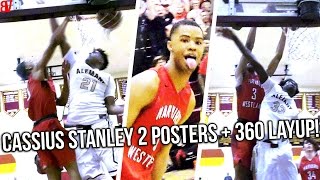 Cassius Stanley POSTERS 7 FOOTER + NASTY 360 Layup! Harvard Westlake PLAYOFF BATTLE VS Alemany