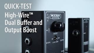 Video thumbnail for Mesa High-Wire Dual Buffer & Output Boost with Strymon TimeLine Demo by Daniel Fries @mesaboogie by Daniel J. Fries - Affector