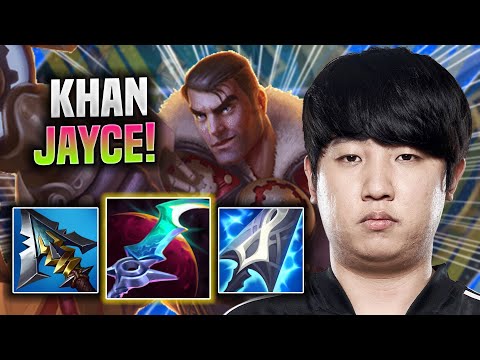KHAN IS A GOD WITH JAYCE! - Khan Plays Jayce TOP vs Darius! | Preseason 2022