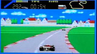 World Grand Prix on Sega Master System. Gameplay & Commentary