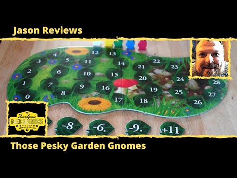 Jason’s Board Game Diagnostics of Those Pesky Garden Gnomes