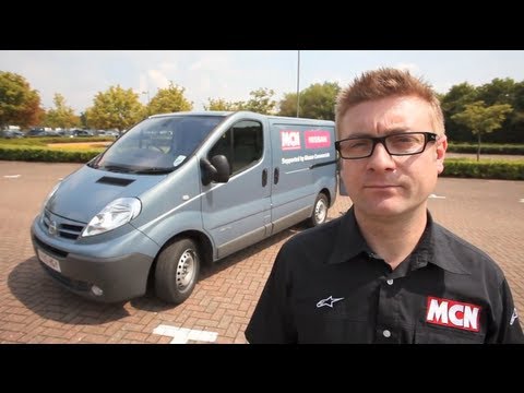 How to secure your motorcycle in a van