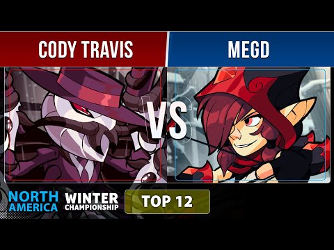 Cody Travis VS megd - Top 12 - NA - Brawlhalla Winter Championship 2022