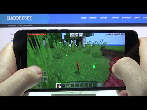 ZTE Blade V8 Lite - Minecraft | GAME TEST VIDEO
