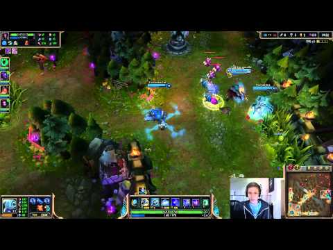TSM Bjergsen - Fizz vs Jarvan IV - mid «Boss» [with Dyrus] (Challenger I)