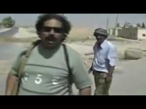 القائد السعودي سويلم الغبين قائد كتيبة الملك عبد العزيز يعلن السيطرة على مدينة سلوك في محافظة الرقة