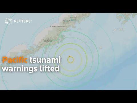 Pacific tsunami warnings lifted