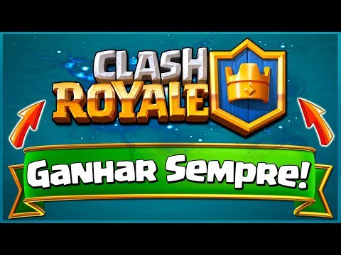 GANHAR SEMPRE!! MELHOR DECK PARA JOGAR A GUERRA DE CLANS DO CLASH ROYALE - BRUNO CLASH