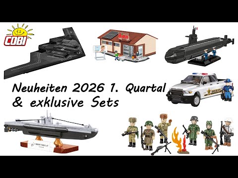 COBI News No. 99 • New Products 2026 Q1 & Exclusive Sets