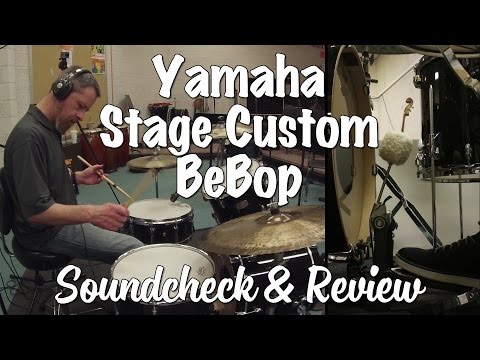 Yamaha Stage Custom Birch Bebop Drumset Review and Soundcheck