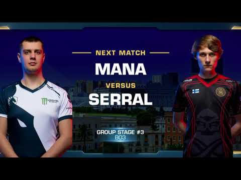 Serral vs MaNa ZvP - Group Stage - WCS Valencia 2018 - StarCraft II