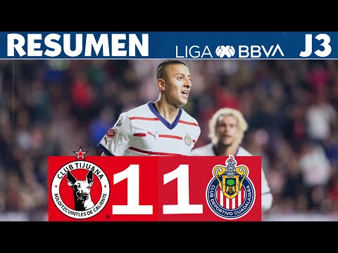 Tijuana 1-1 Chivas, el rebaño sigue sin ganar / J3 CL24