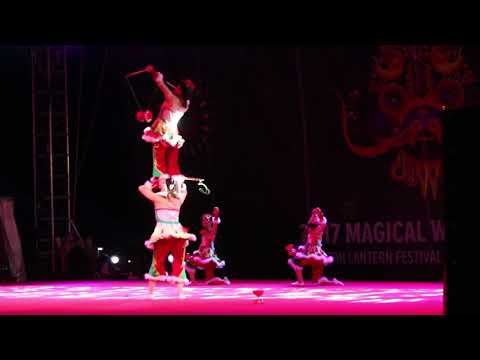 Magical Winter Lights- Chinese acrobat performance