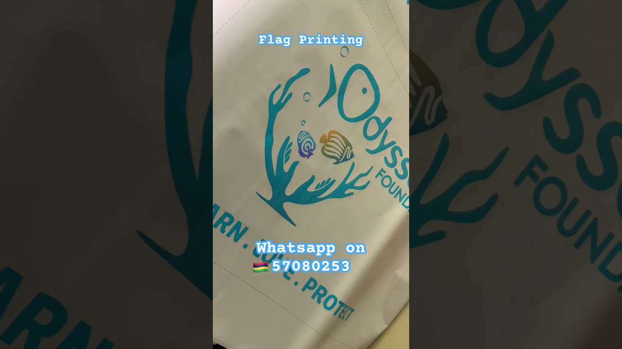 Flag Printing #Printhubmauritius #Canvasphotomauritius #fyp
