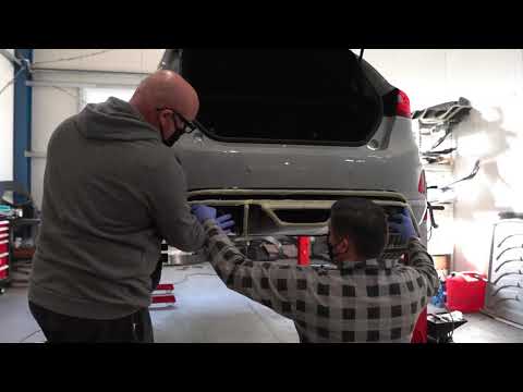 Fiesta 7 ST Mk8 Heck Maxton / Milltek Montage