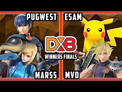 DXB 2017 SSB4 - Pugwest & DNL | Marss Vs. PG | ESAM & PG | MVD - Smash 4 WF - Smash Wii U