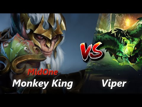 MidOne offlane Monkey King vs Viper/Primal Beast | First 10 minutes