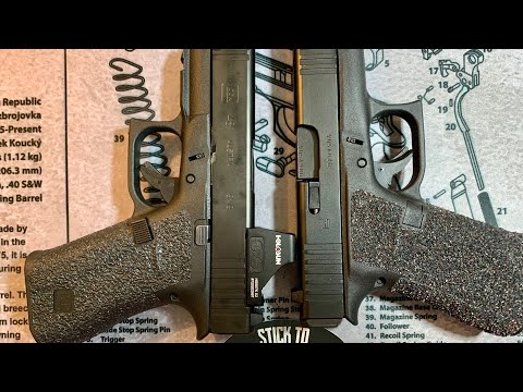 Review of the rubber Talon grips for a Glock 26