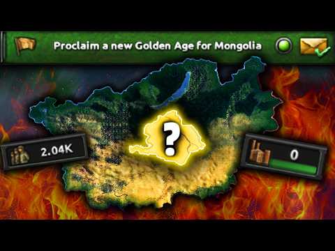 The WORST Way to Reunify the MONGOL EMPIRE in HOI4