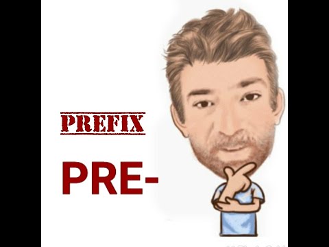 English Tutor Nick P Prefix (39) Pre-  (Four Meanings)