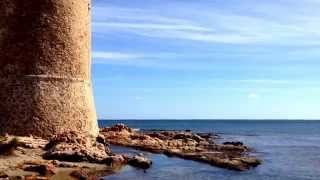 preview picture of video 'Spiaggia, torre e chiesetta di San Giovanni di Posada'