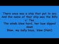 Nathan Evans Wellerman Lyrics