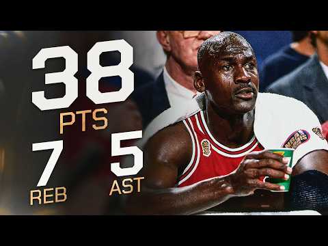 Michael Jordan's ICONIC Flu Game!
