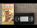 Closing To Little Bear Lets Play A Game 2001 Vhs