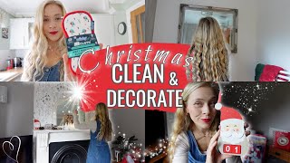 CLEAN & DECORATE WITH ME FOR CHRISTMAS | Cosy Clean & Decorate With Me ad