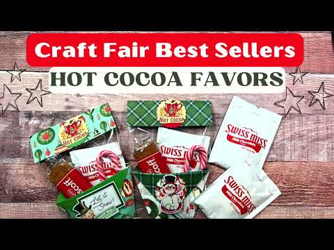Craft Fair Idea #10: Hot Cocoa Favors⭐️BEST SELLERS⭐️ 2024