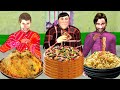 भोजन चुनौती Pizza Biryani Maggie Food Challenge Comedy Hindi Kahaniya Moral Stor