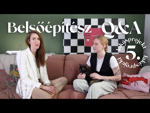 BELSŐÉPÍTÉSZ Q&A és első bepillantás hozzánk | Mennyibe kerül? Kinek szükséges? | LAKÁSPROJEKT 5.