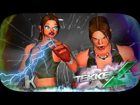 Julia ( Heihachi Moves ) Tekken 4 Remastered UHD 4K 60 FPS